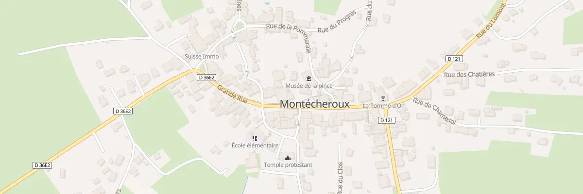Plan du 20 Gr Grande Rue à Montécheroux
