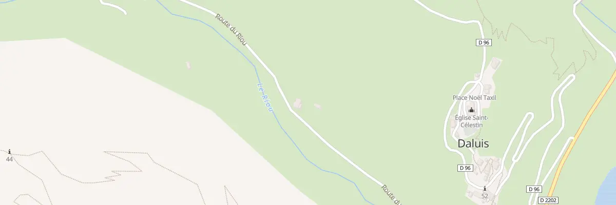 Plan du 5217 Rioul à Daluis