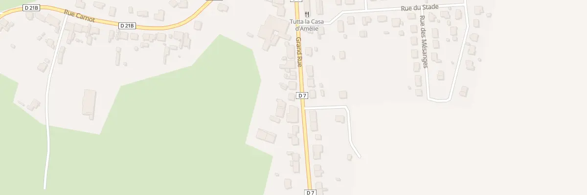 Plan du 23 Grande Rue à Avricourt