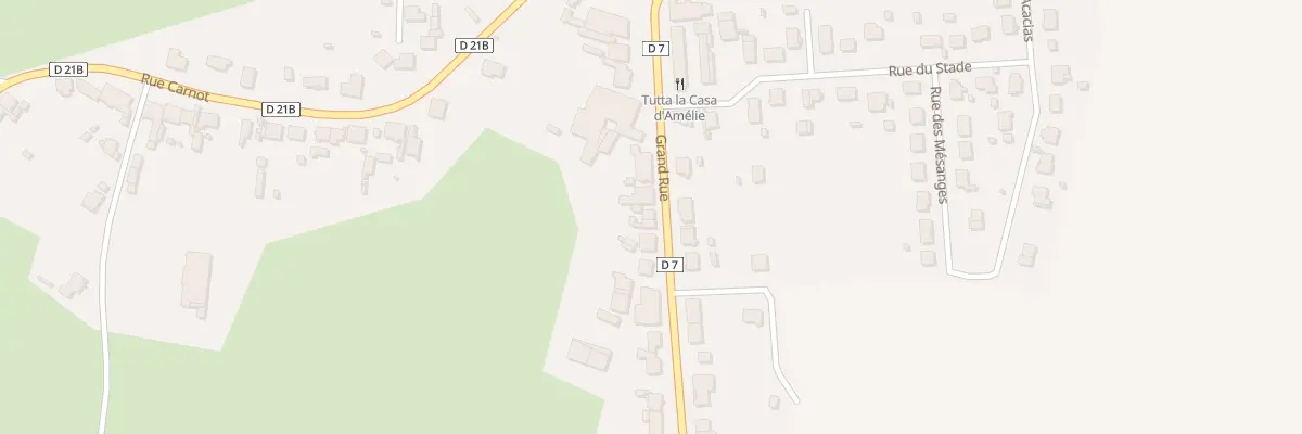 Plan du 17 Grande Rue à Avricourt