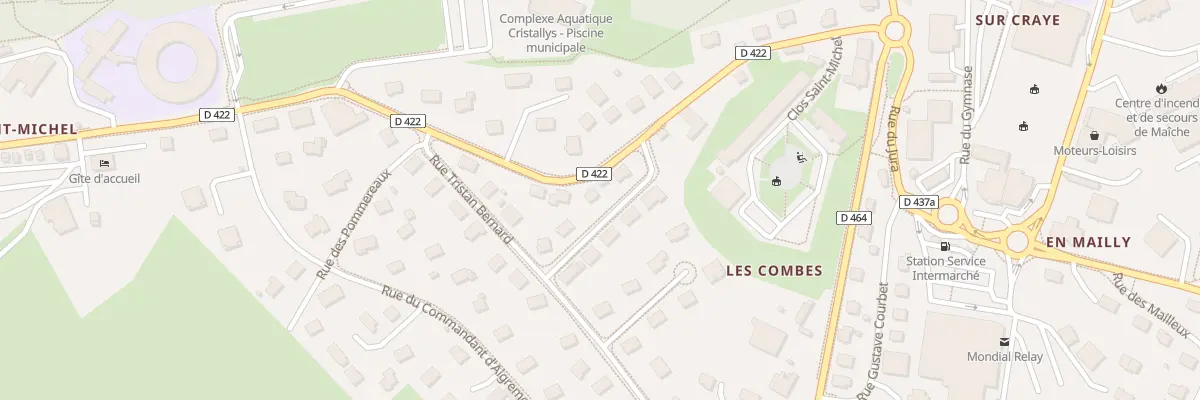 Plan du 9 Rue Saint Michel à Maîche