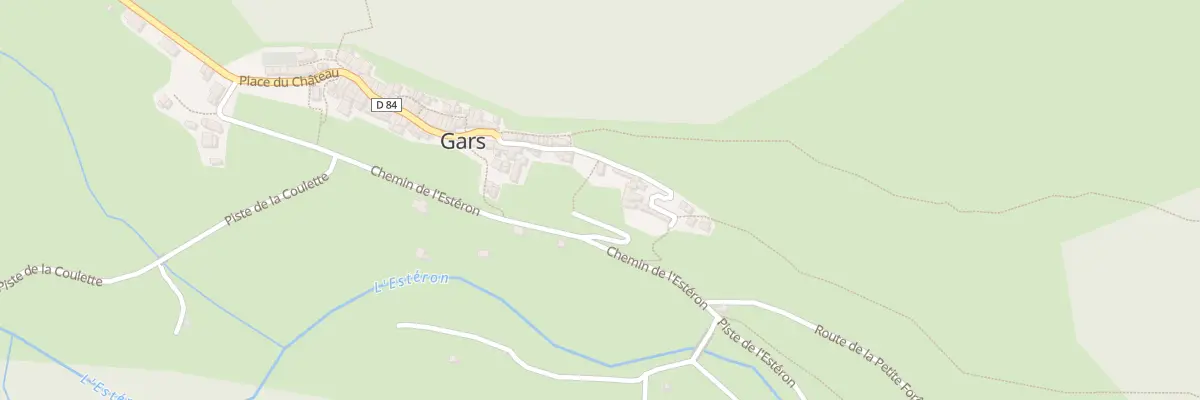 Plan du 10 Che des Granges à Gars