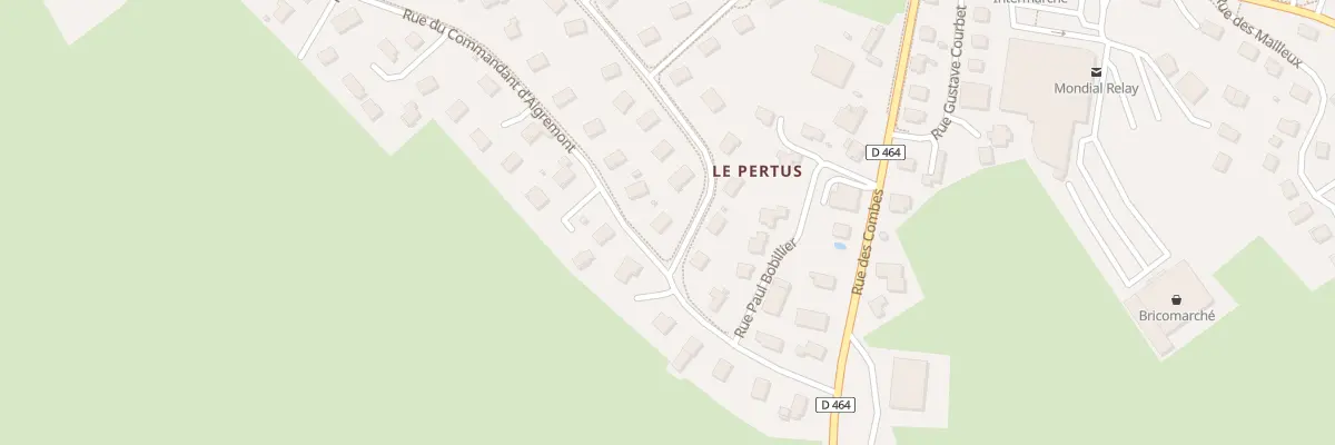 Plan du 13 Rue du Pertus à Maîche