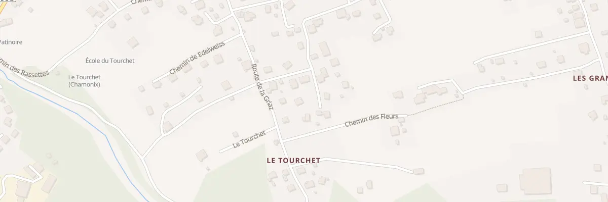 Plan du 40 Imp des Primevères aux Houches