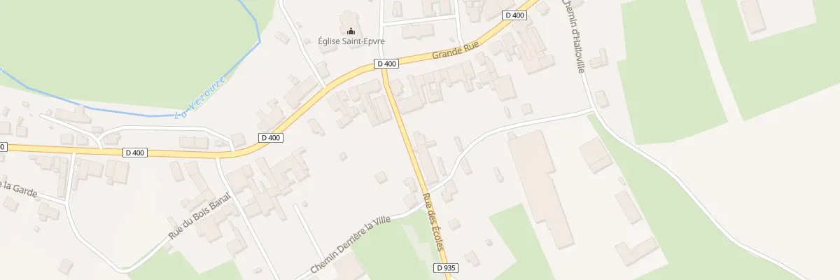 Plan du 128 Rue des Ecoles à Domèvre-sur-Vezouze