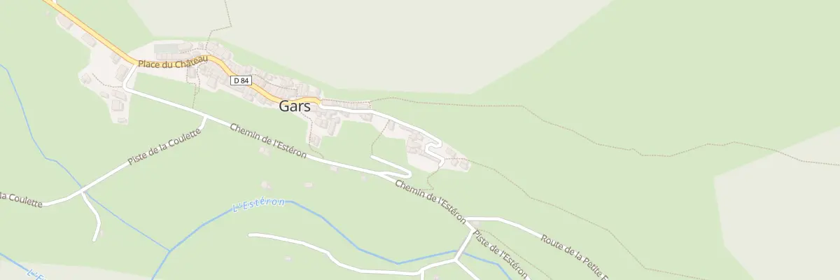 Plan du 5 Che des Granges à Gars