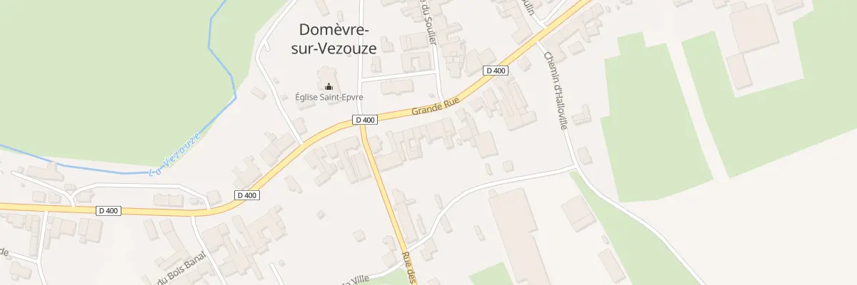 Plan du 25 Grande Rue à Domèvre-sur-Vezouze