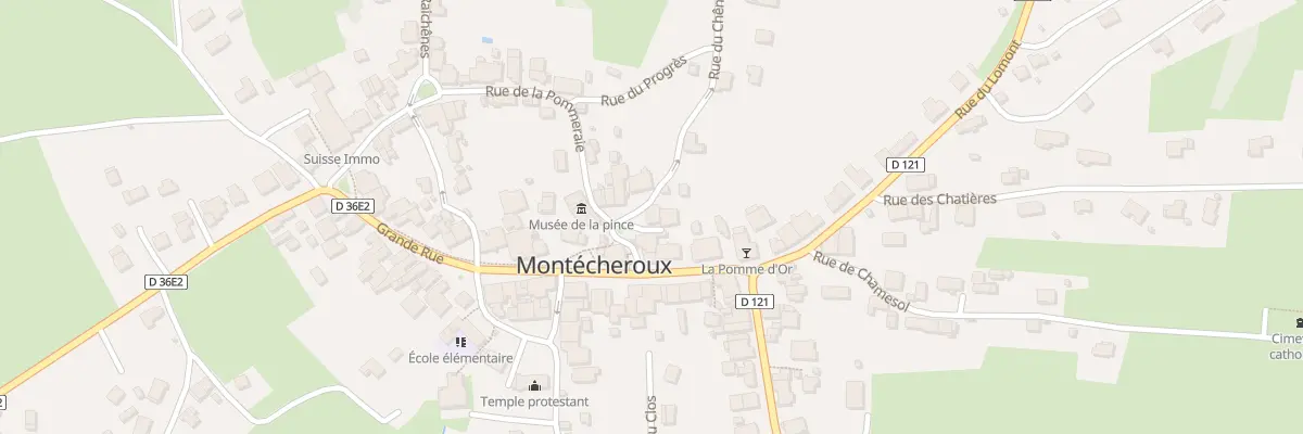 Plan du 4 Rue du Chêne à Montécheroux