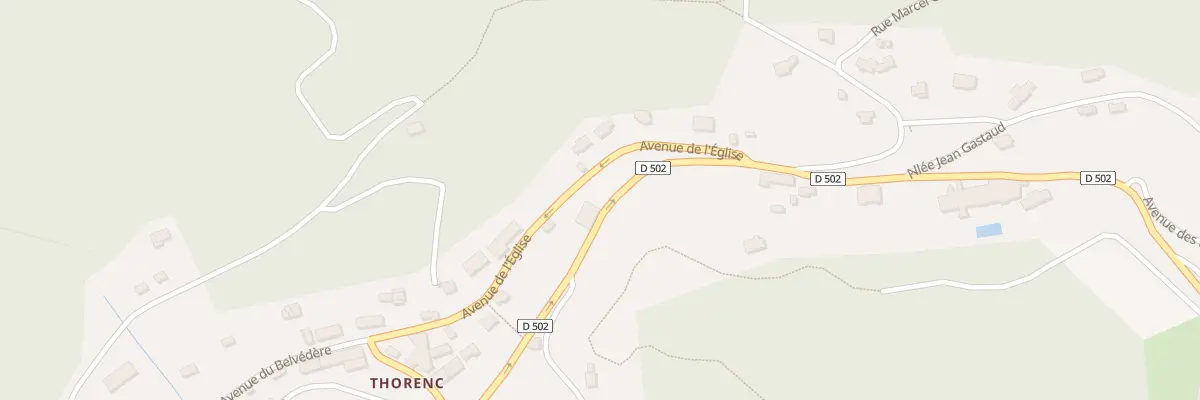 Plan du 47 Av de l’Eglise à Andon