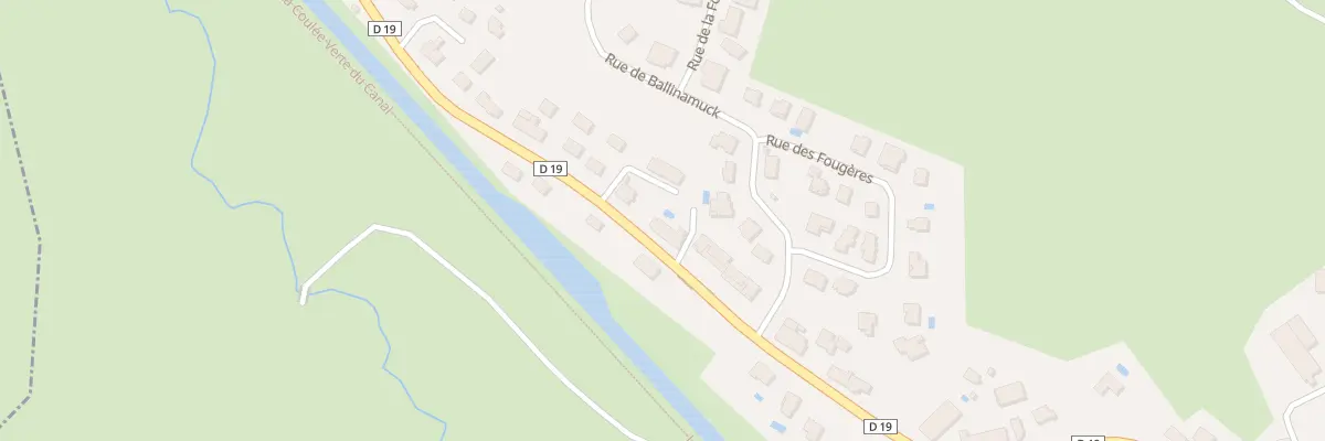 Plan du 14 Rue du Gal de Gaulle à Essert