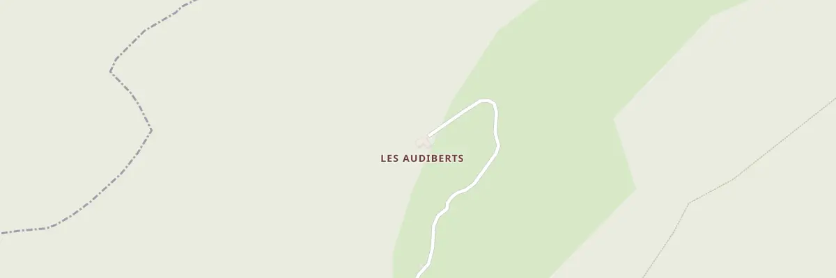 Plan du 7221 Les Audibert à Val-de-Chalvagne