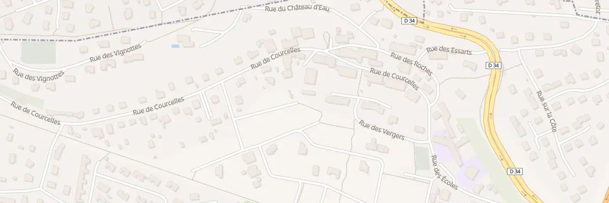 Plan du 10 Rue des Vergers à Arbouans