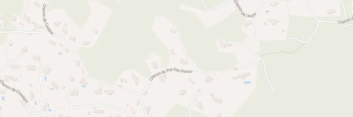 Plan du 113 Che du Pre Den Peirou à Saint-Cézaire-sur-Siagne