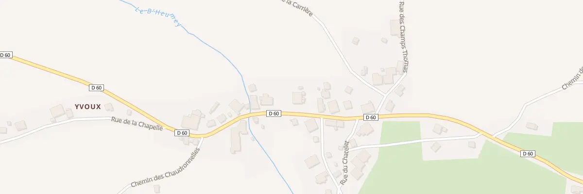 Plan du 221 Gr Grande Rue à La Chapelle-devant-Bruyères