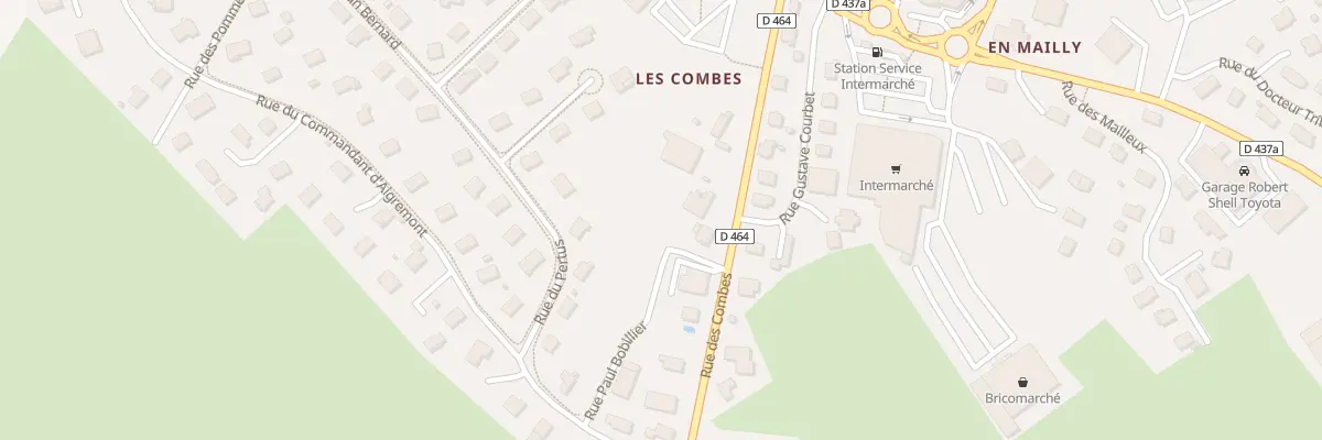 Plan du 2 Rue Paul Bobillier à Maîche