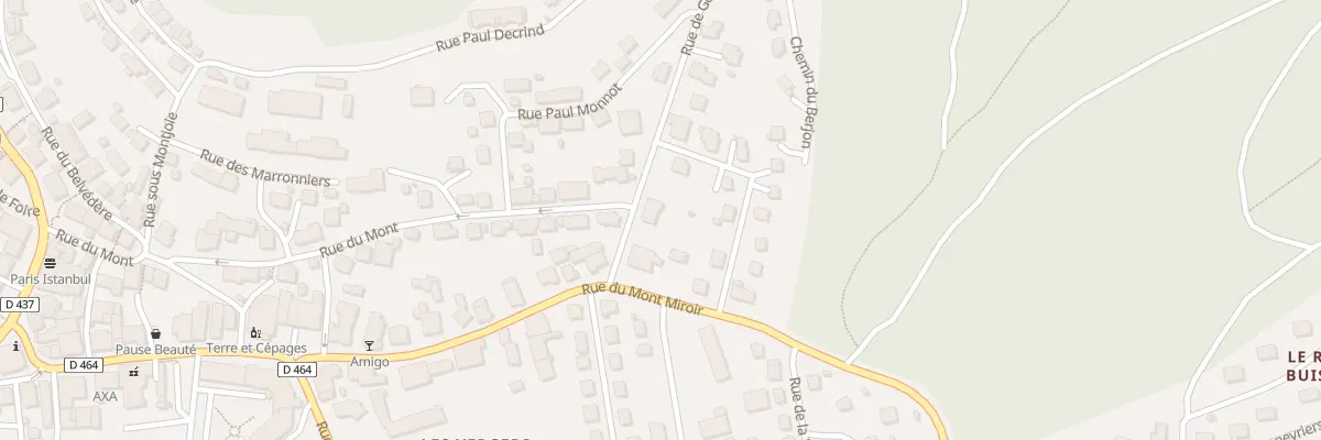 Plan du 2 Rue de Goule à Maîche