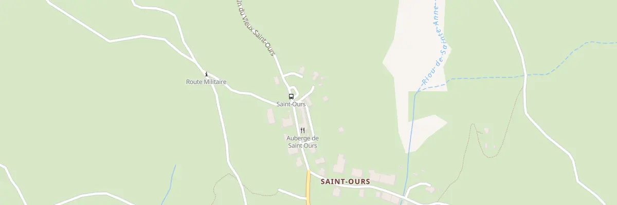 Plan du 7005 Saint Ours à Val d’Oronaye