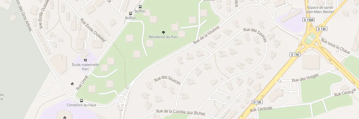 Plan du 13 Rue des Sources à Montbéliard