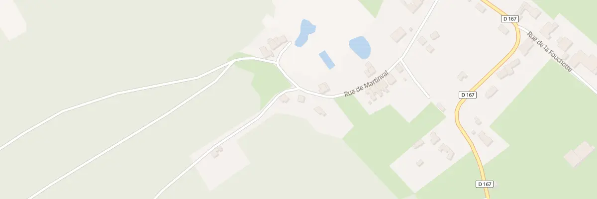 Plan du 23 Rue de Martinval à Vacqueville