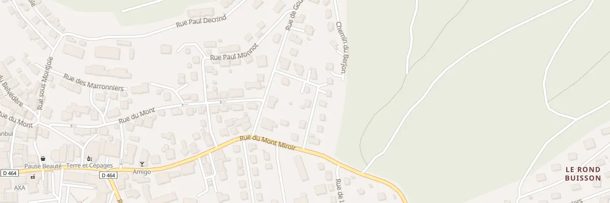 Plan du 3 Rue Louis Pergaud à Maîche