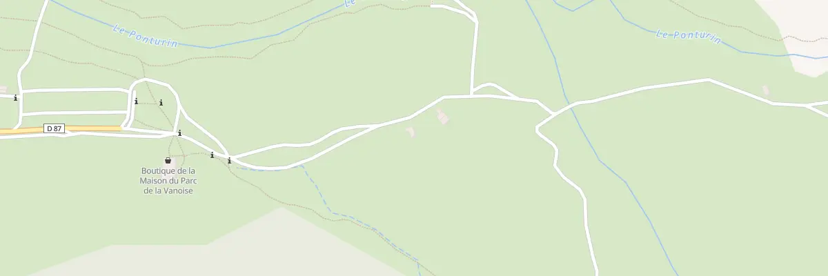 Plan du 5732 La Culaz à Peisey-Nancroix