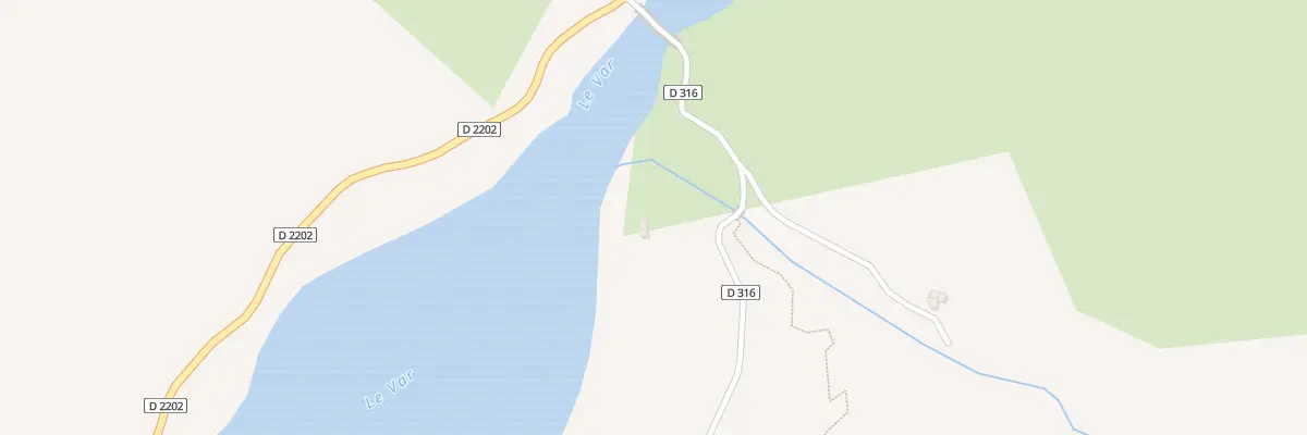Plan du 5215 La Faia à Daluis