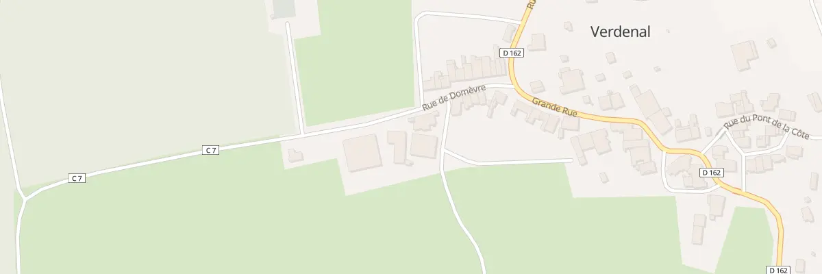 Plan du 48 Rte de Domevre à Verdenal