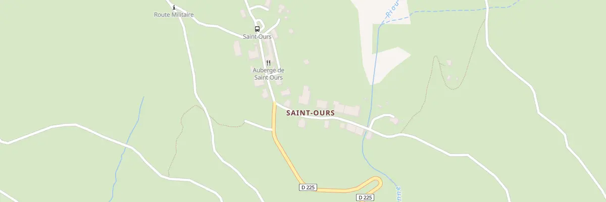 Plan du 1 Rue de la Fontgrande à Val d’Oronaye