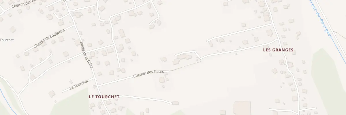 Plan du 340 Che du Platon aux Houches