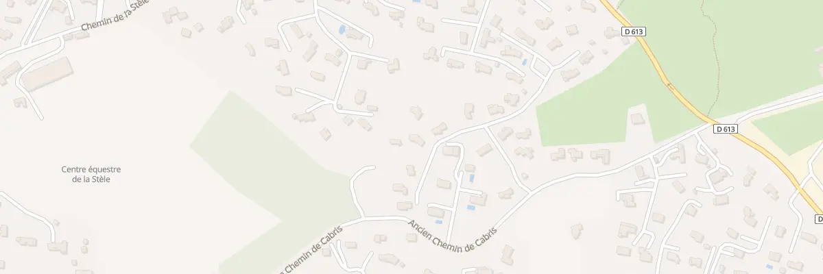 Plan du 505 Ancien Chemin de Cabris à Saint-Cézaire-sur-Siagne