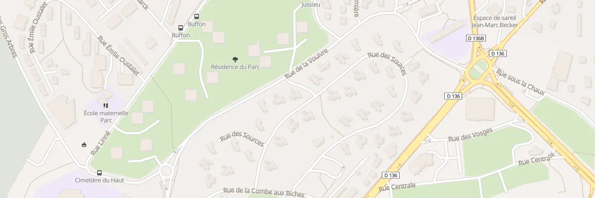 Plan du 9 Rue des Sources à Montbéliard