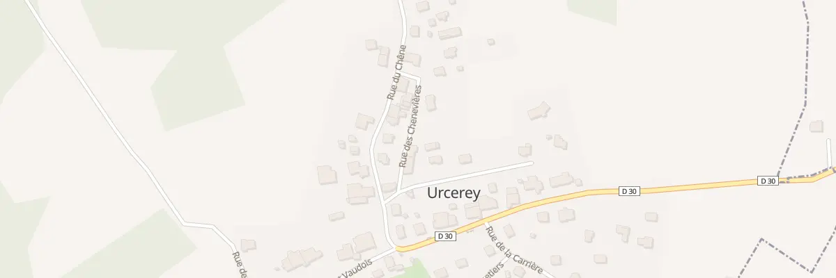 Plan du 4 Rue des Chenevières à Urcerey