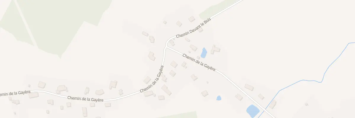 Plan du 381 Che de la Gayére à La Bourgonce