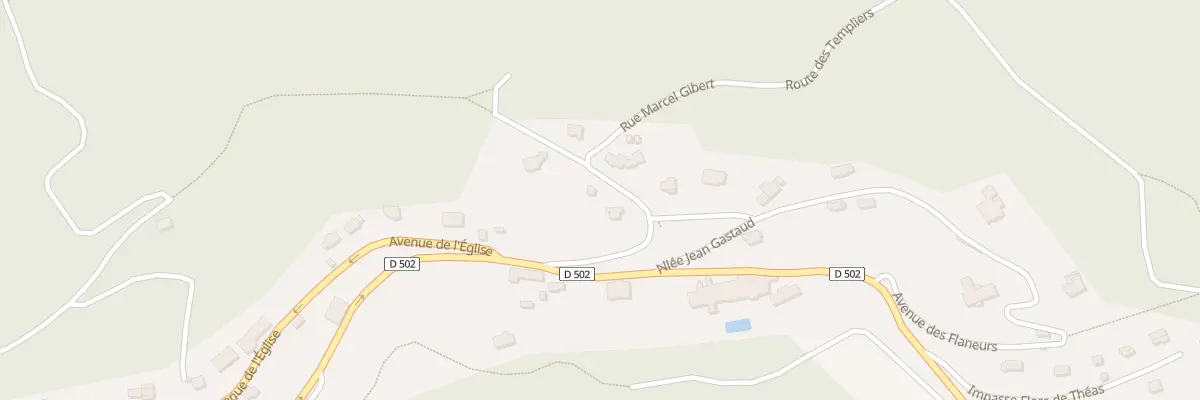 Plan du 141 Av de la Source à Andon