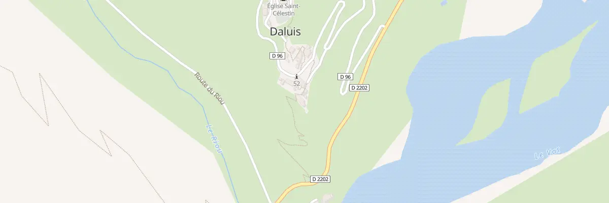 Plan du 5068 Le Village à Daluis