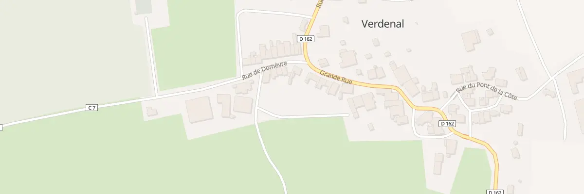 Plan du 35 Rte de Domevre à Verdenal