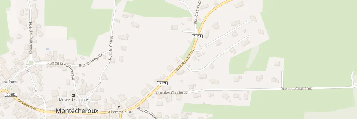 Plan du 21 Rue du Lomont à Montécheroux