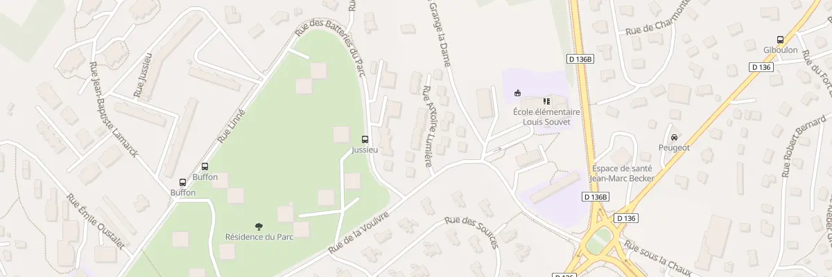 Plan du 9 Rue Antoine Lumiere à Montbéliard