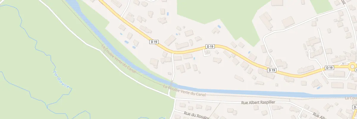 Plan du 11 Rue du Gal de Gaulle à Essert