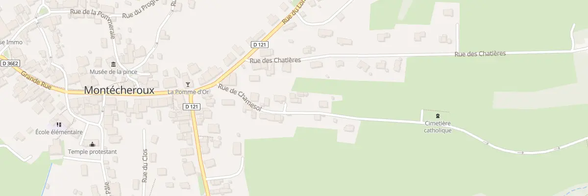 Plan du 9 Rue de Chamesol à Montécheroux