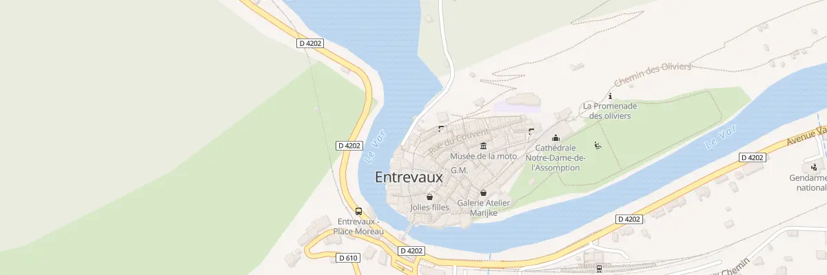 Plan du 14 Rue de la Salle d’Armes à Entrevaux