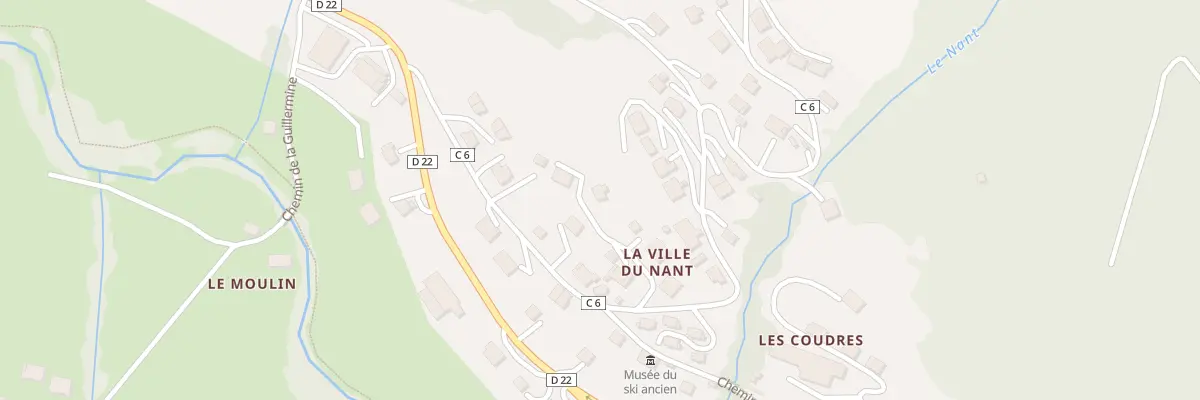 Plan du 291 Rte de la Ville du Nant à La Chapelle-d’Abondance