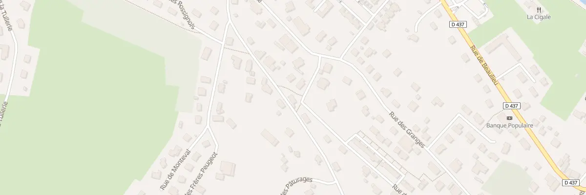 Plan du 15 Rue de la Citadelle à Mandeure