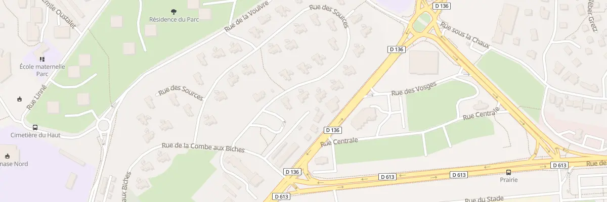 Plan du 39 Rue des Sources à Montbéliard