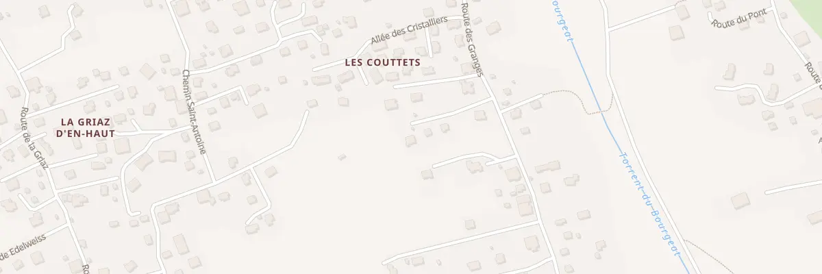 Plan du 103 Che Theobalde Couttet aux Houches