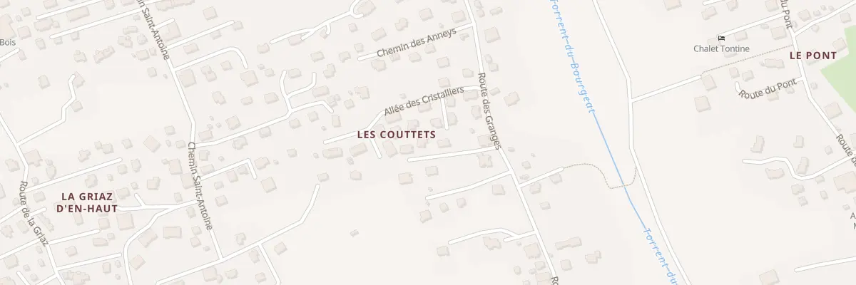 Plan du 99 Rte des Granges aux Houches