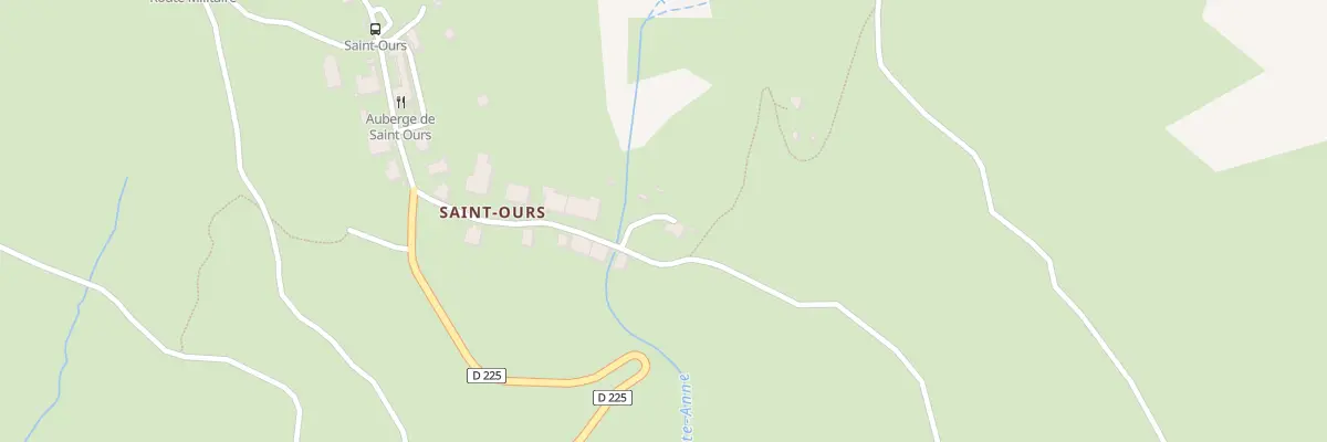 Plan du 7014 Saint Ours à Val d’Oronaye