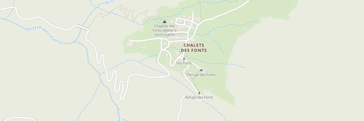 Plan du 5139 Les Fonds à Sixt-Fer-à-Cheval
