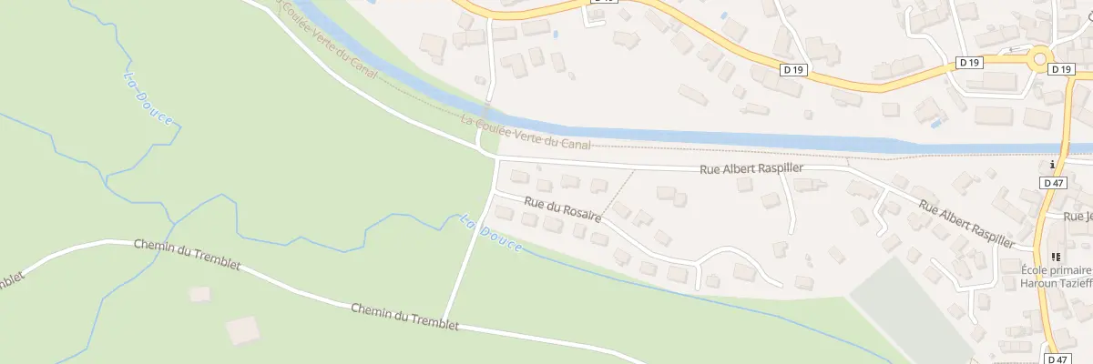Plan du 3 Rue du Rosaire à Essert