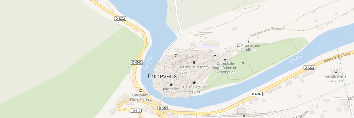 Plan du 49 Rue du Couvent à Entrevaux